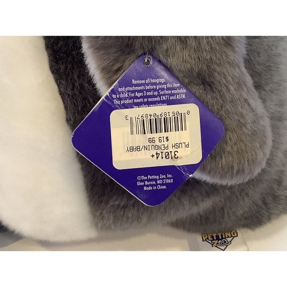 The Petting Emperor Penguin With Baby Plush Stuffed AnimalZoo Aquatic Collection - Picture 9 of 11